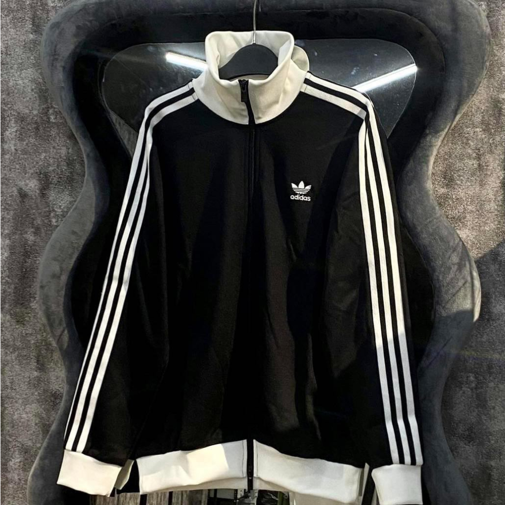 Áo Khoác Chính Hãng Adidas BECKENBAUER Shop Xám Store