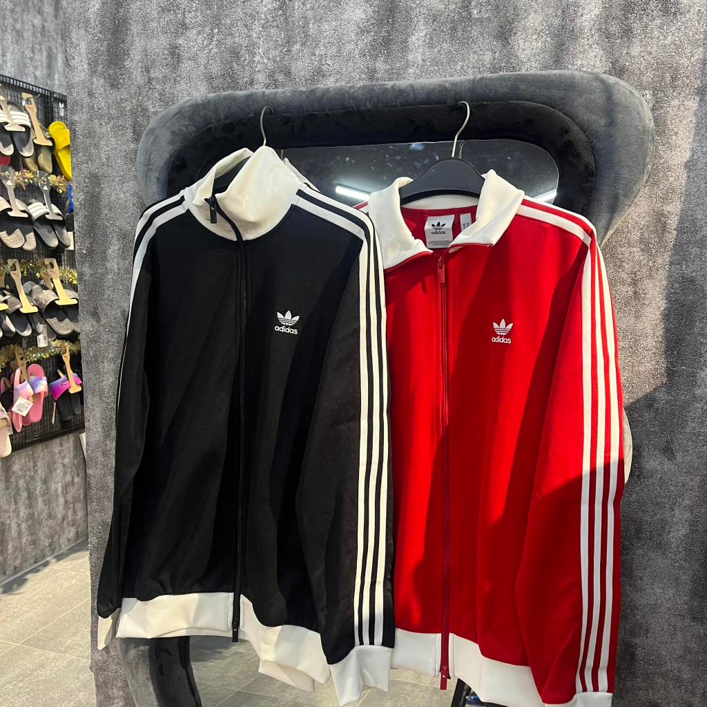 Áo Khoác Chính Hãng Adidas BECKENBAUER Shop Xám Store