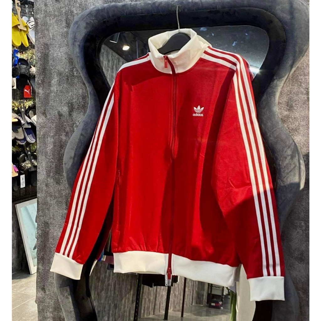 Áo Khoác Chính Hãng Adidas BECKENBAUER Shop Xám Store