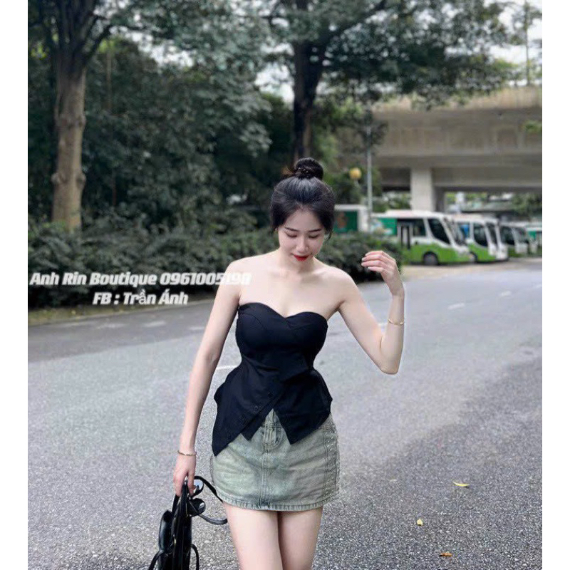 🌺 ÁO ỐNG CÚP NGỰC XẼ 60-90kg 🌷 Bigsize Rin Heo
