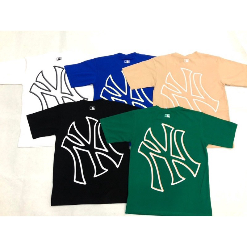 Áo thun MLB NY cao cấp hàn quốc, áo phông nữ cá tính form chuẩn chính hãng