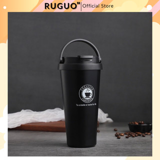 Ly giữ nhiệt Creative 500ml inox 304 nắp chống tràn cao cấp có quai xách tiện lợi