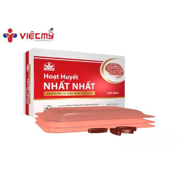 Hoạt Huyết Nhất Nhất Hộp 30 Viên - Bổ huyết