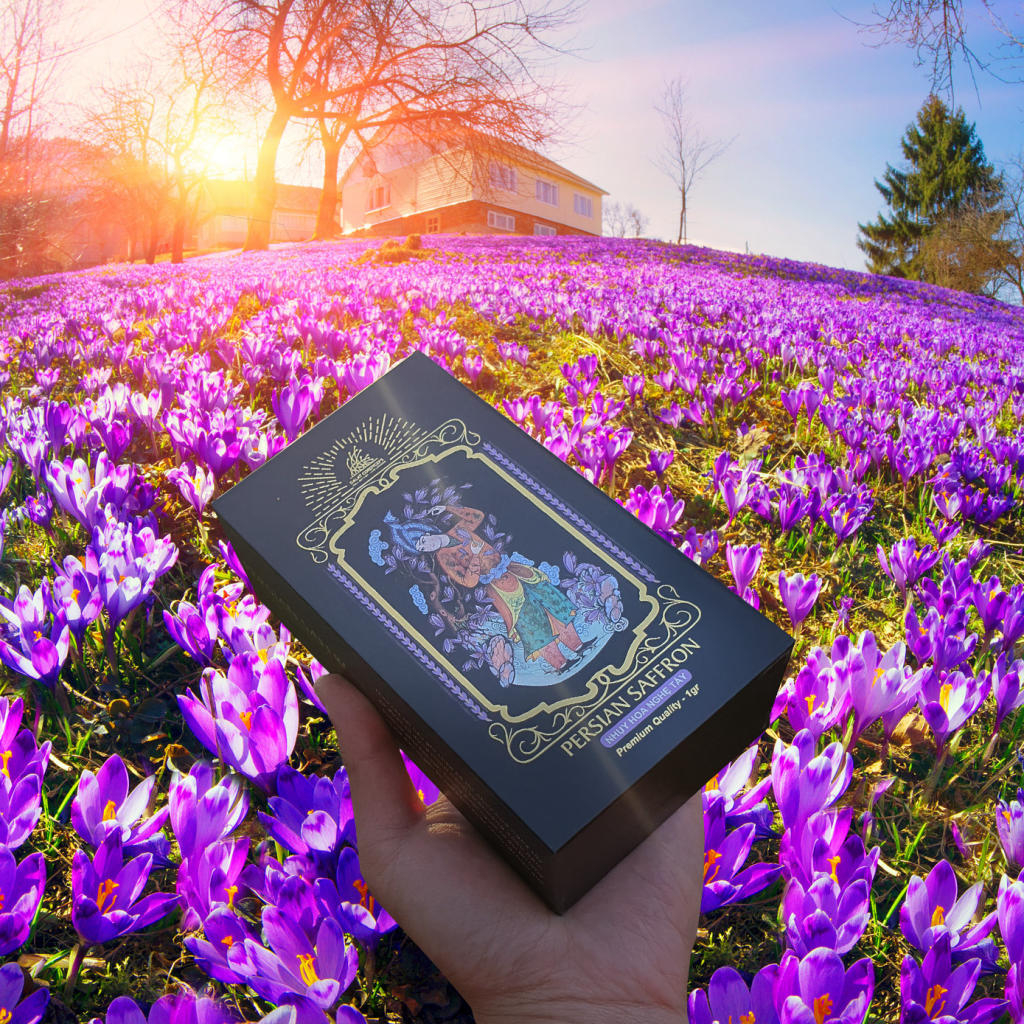 Nhuỵ hoa nghệ tây saffron tây á - Dalat Cordyceps - hộp cao cấp