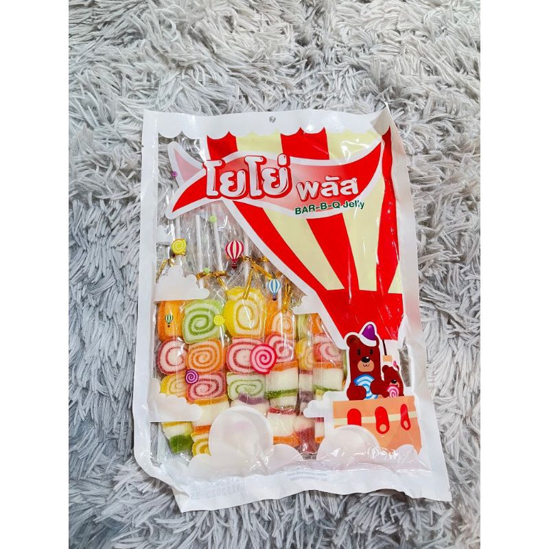 Kẹo dẻo Xiên Hoa Quả Thái Cho Bé Túi 12 xiên