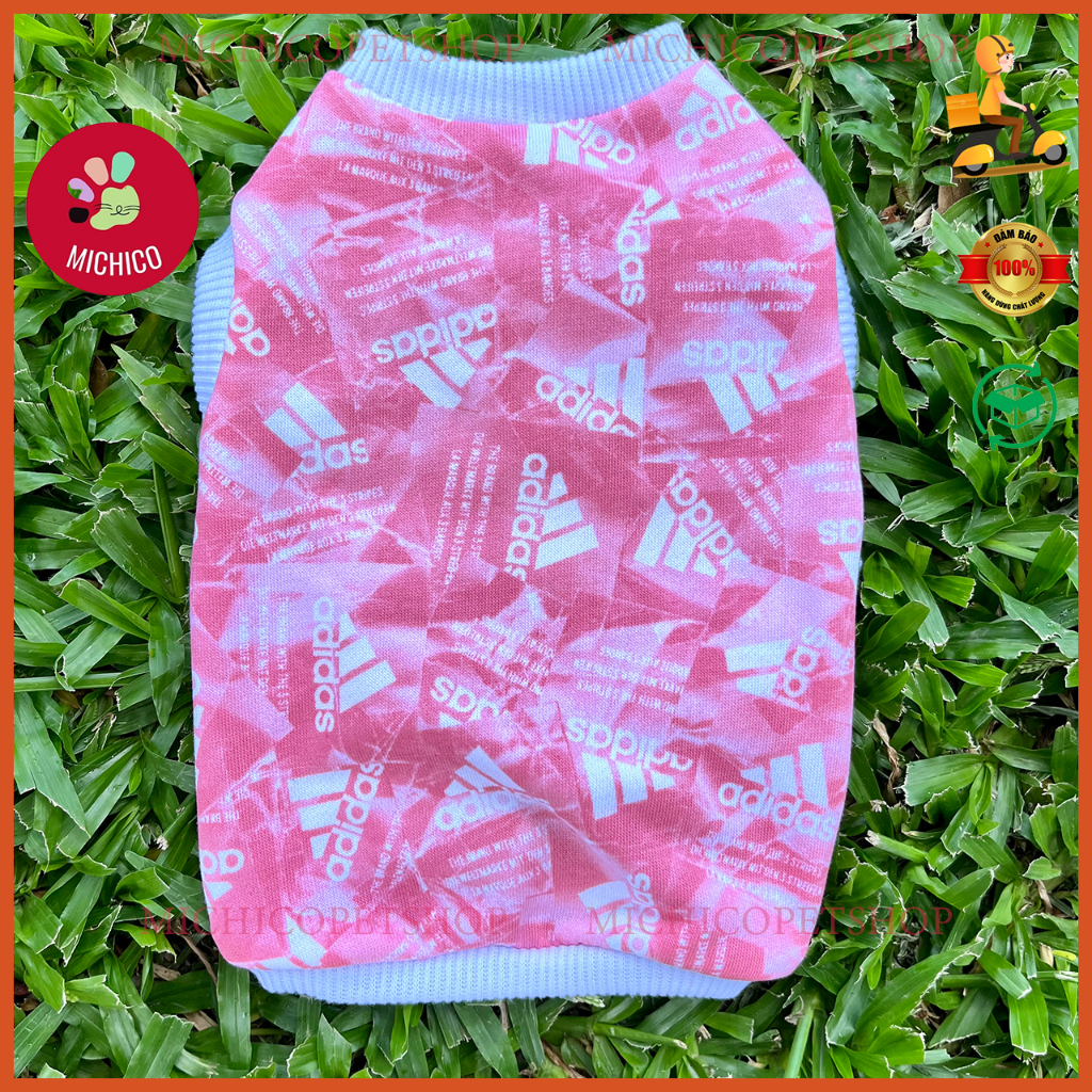 Áo Cho Chó Mèo 3 Lỗ Vải Cotton– Áo 3 Lỗ Cho Thú Cưng Đủ Size