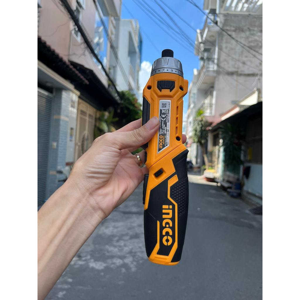 Máy siết, vặn vít dùng pin Lithium 8V INGCO CSDLI0801