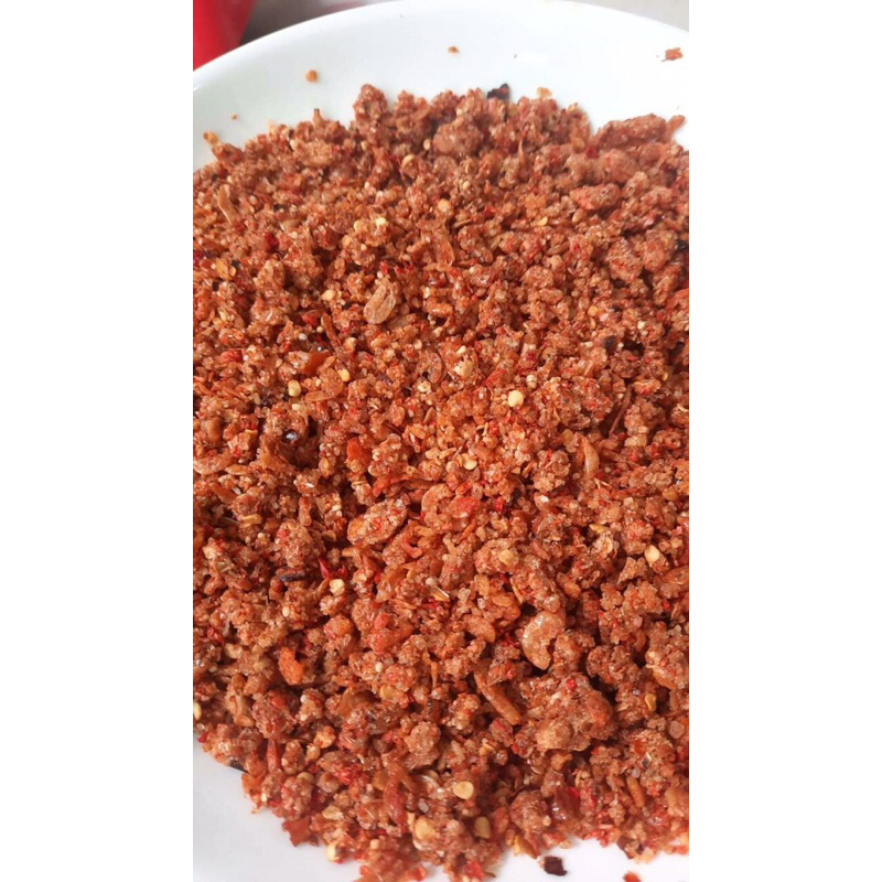 500g muối tôm ăn trái cây 55k