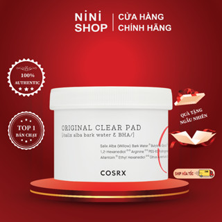 Bông tẩy da chết loại bỏ và ngăn ngừa mụn Cosrx One Step Original Clear Pad 70ea - Ninishop