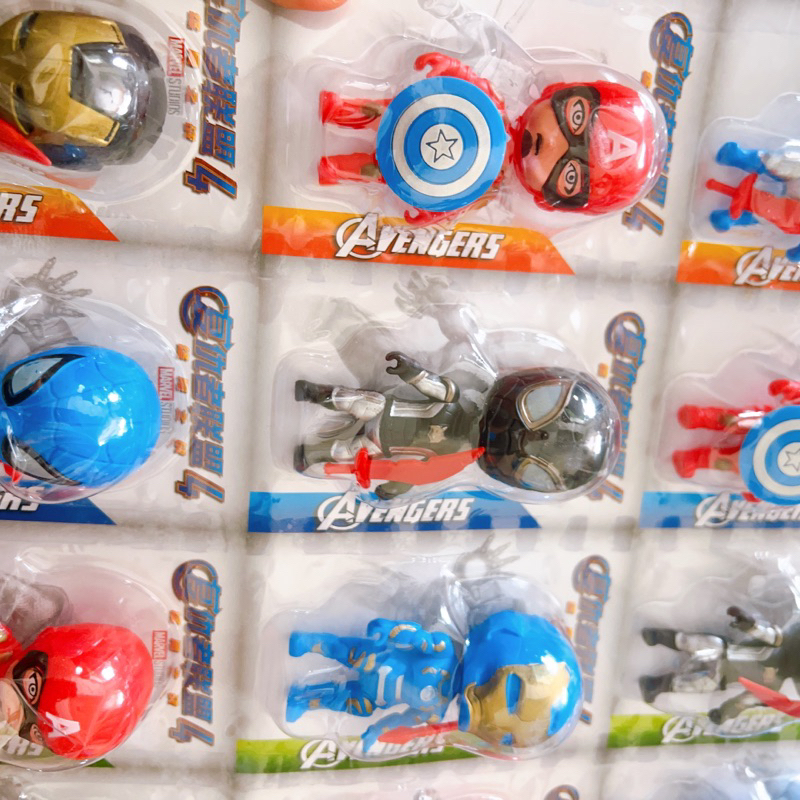 Sỉ vỉ 12 bộ mô hinhg đồ chơi siêu nhân avengers kèm khiên và kiêm