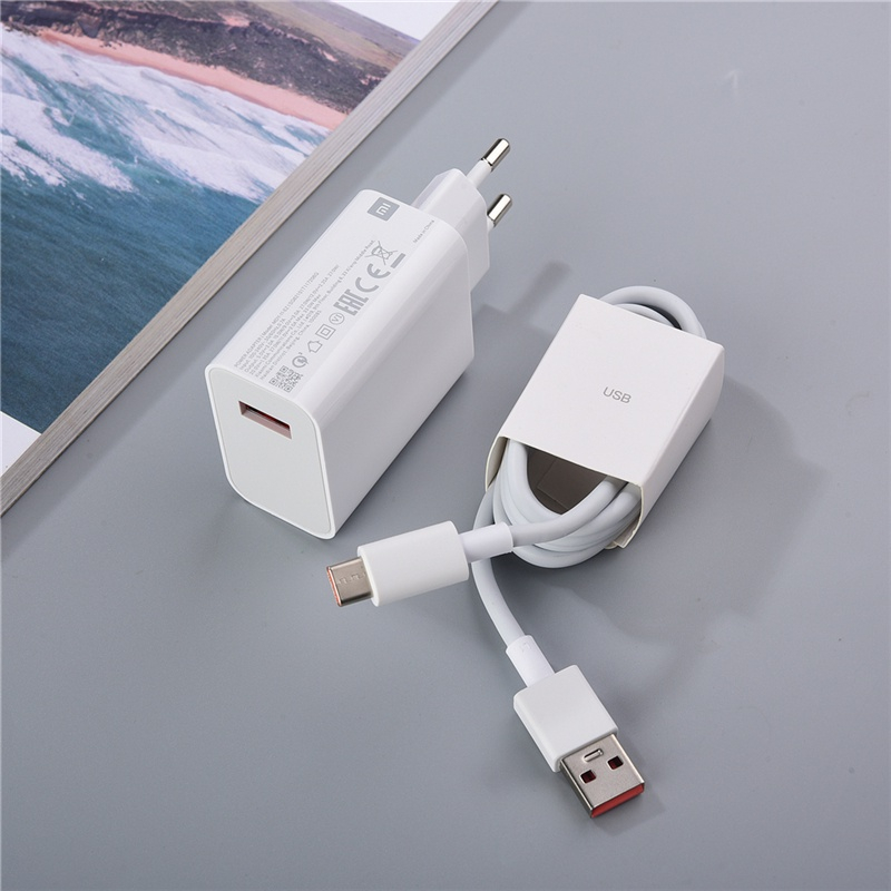 Sạc nhanh xiaomi 33w - Bộ sạc nhanh 33w sạc nhanh turbocharger cho các dòng máy.