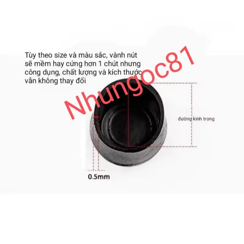 1 Cặp nút bọc gót giày