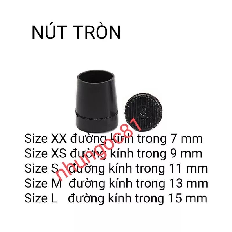 1 Cặp nút bọc gót giày