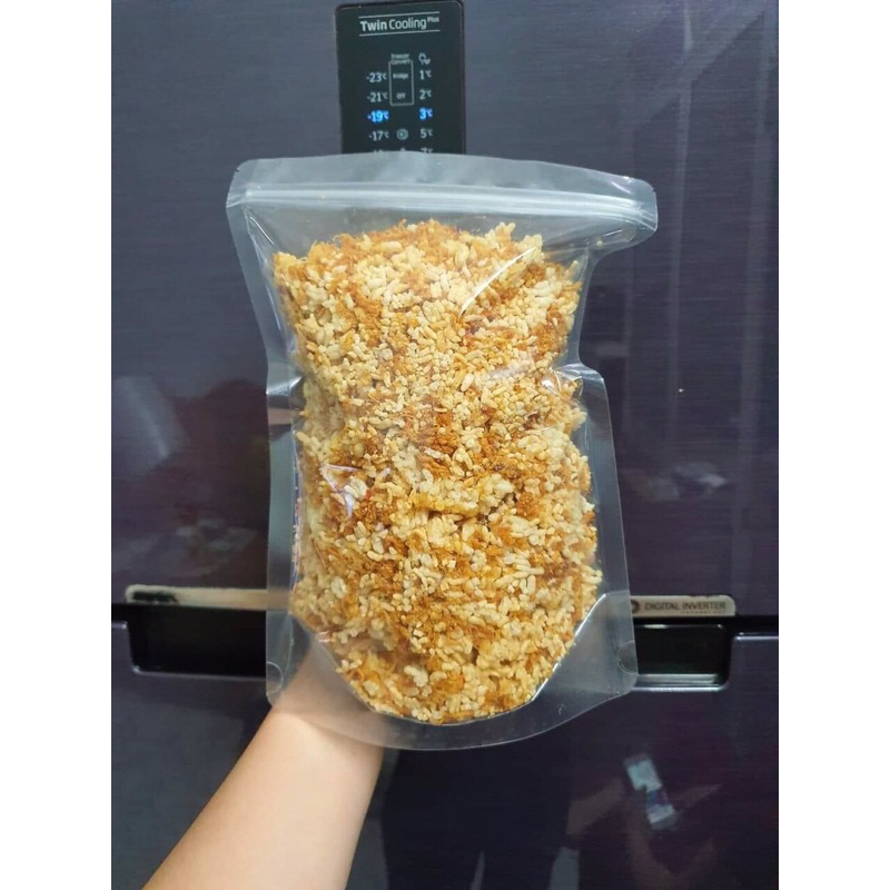 500g cơm cháy hạt chà bông 30k