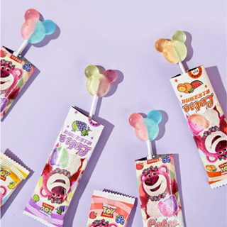 Combo 10 Hoặc 6 Que Kẹo Mút Trái Cây Gấu Dâu Losto - Ăn Vặt Nội Địa Trung