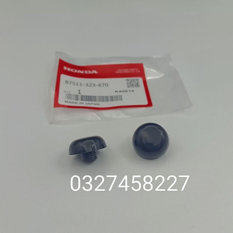 2 nút nhựa, nắp bịt lỗ chân gương xe DREAM, WAVE, Cub...