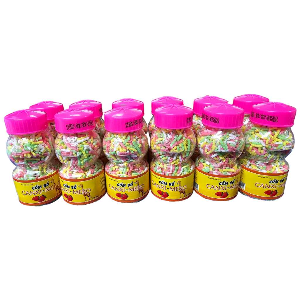CỐM BỔ CANXI MEKO (L/12H/40GR)