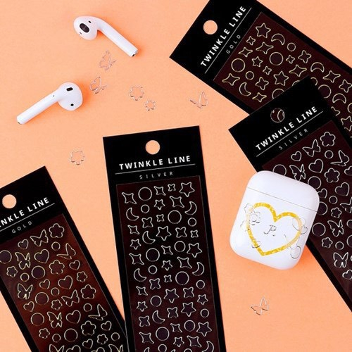 Sticker ngôi sao, bông hoa nhỏ cute xinh xắn trang trí sổ nhật ký, toploader │ 57x175 mm │Xem thêm ở phần MÔ TẢ SẢN PHẨM