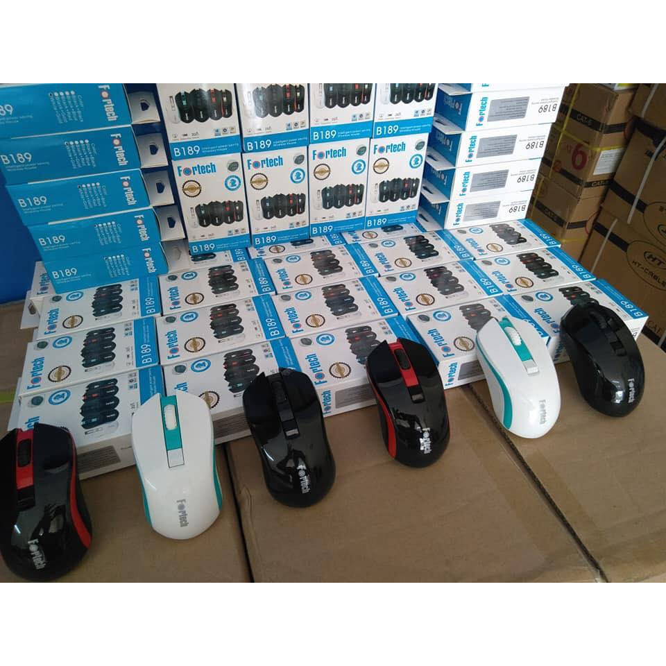 Chuột không dây Fortech B38/ B189 hàng chính hãng dùng được cho tivi box