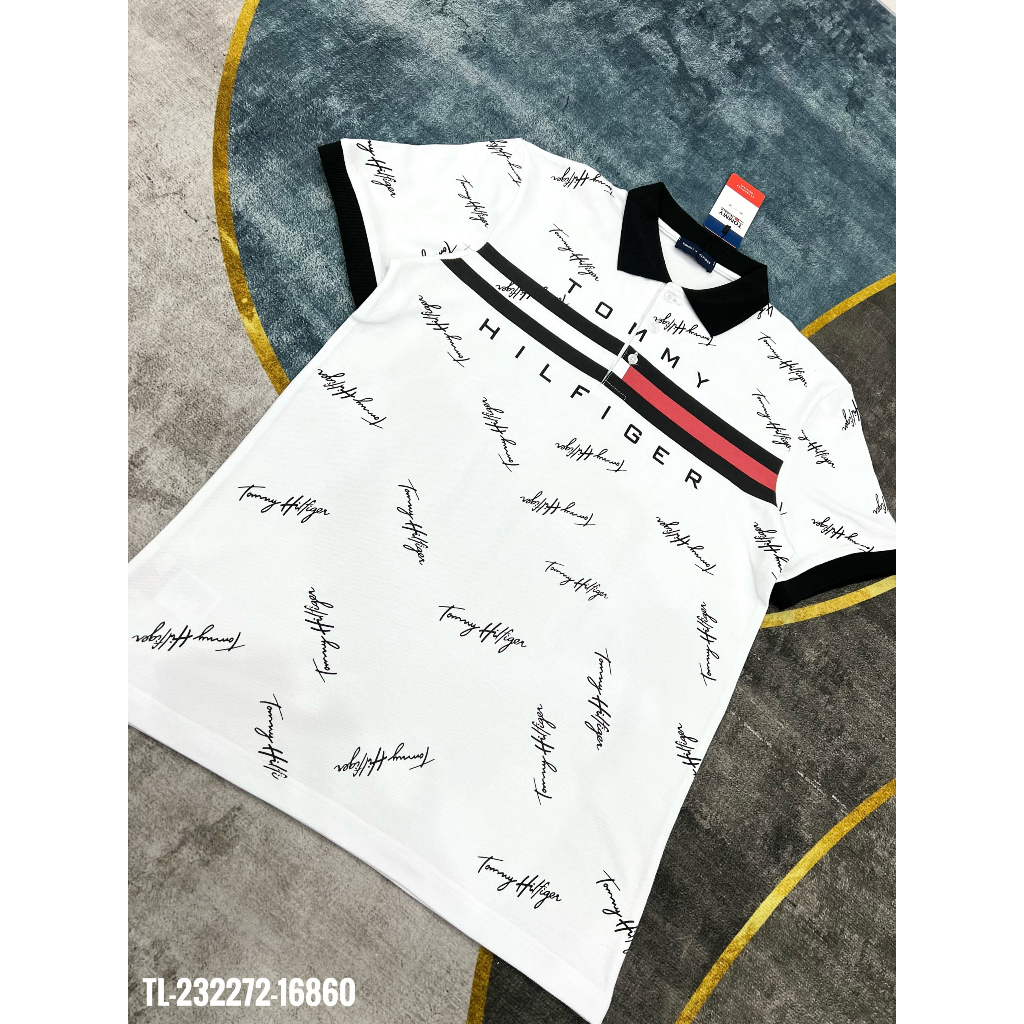🔥Hot🔥Áo polo Tommy in chữ ký thiết kế hot trend Nam nữ New 2023