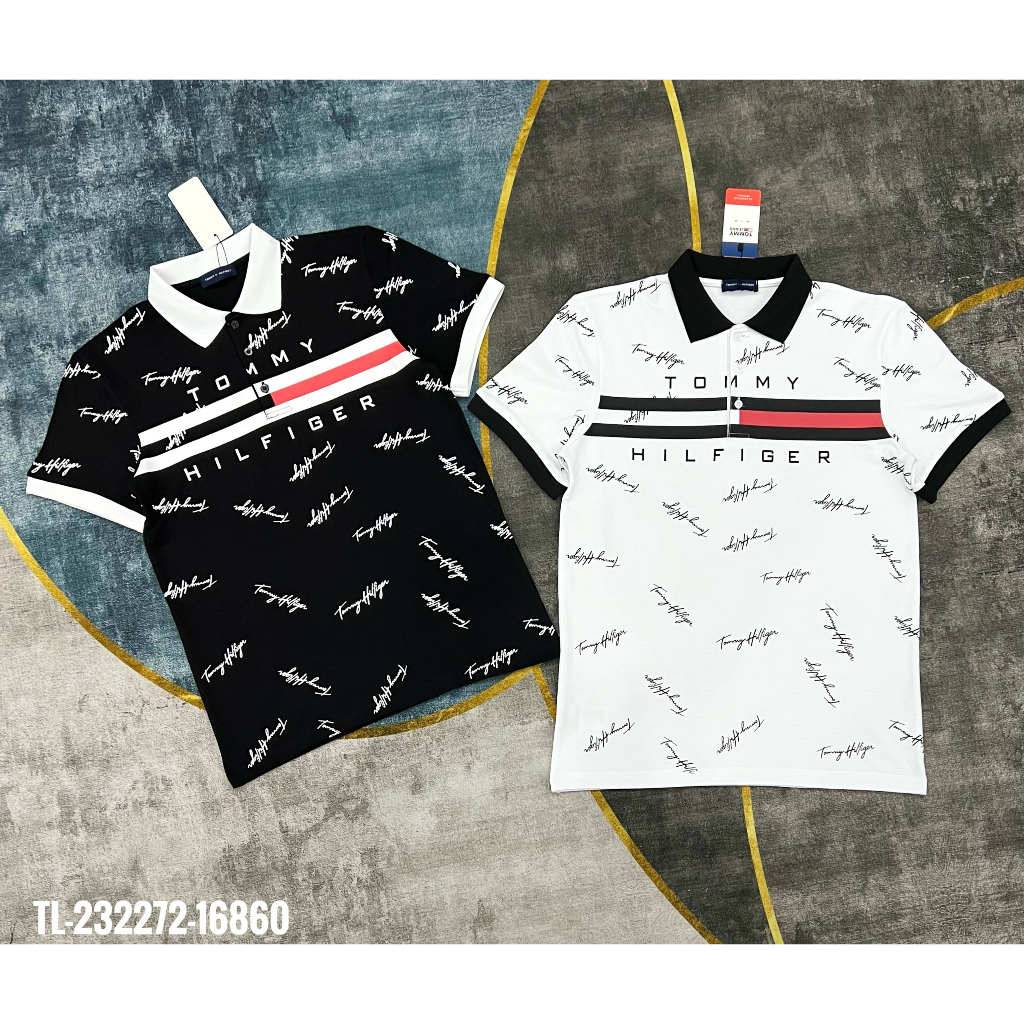 🔥Hot🔥Áo polo Tommy in chữ ký thiết kế hot trend Nam nữ New 2023