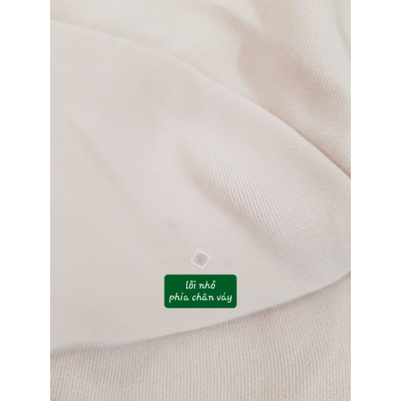 Đầm/Váy body công sở màu hồng, cotton 2 lớp, dày dặn, SIZE M, 2hand/used, 9002