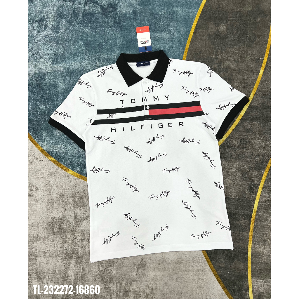 🔥Hot🔥Áo polo Tommy in chữ ký thiết kế hot trend Nam nữ New 2023