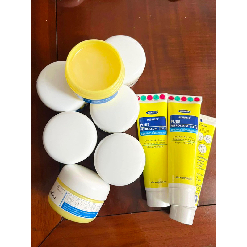 Gel Dưỡng môi, da toàn thân Thái Lan CRB VASALINE PETROLEUM JELLY 50G