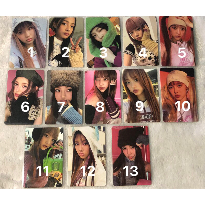 Card album message Newjeans chính hãng