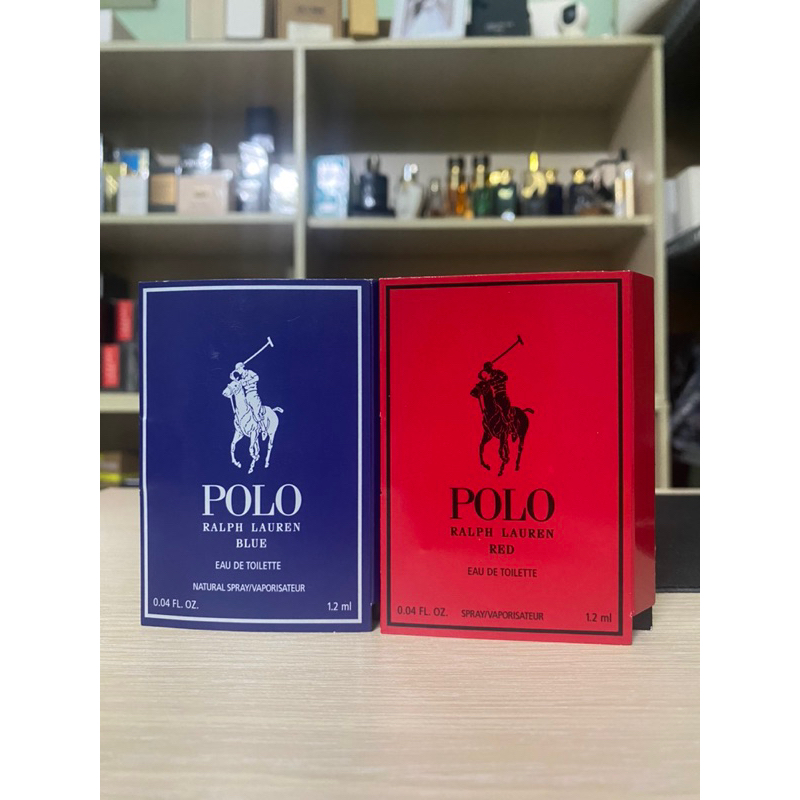 Vìal nước Hoa Nam Ralph Lauren Polo Red Edt và edp 1,2ml