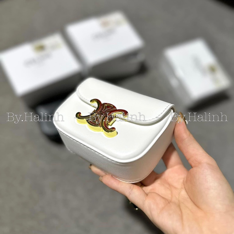 Có Sẵn 💥 Loại 1 💥 Túi Mini Đeo Chéo Ce Li ne Khoá X Hot Trend