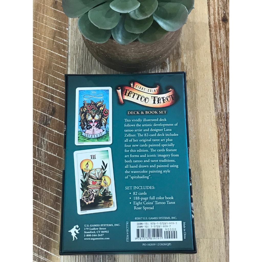 Bộ bài Eight Coins' Tattoo Tarot - AUTH