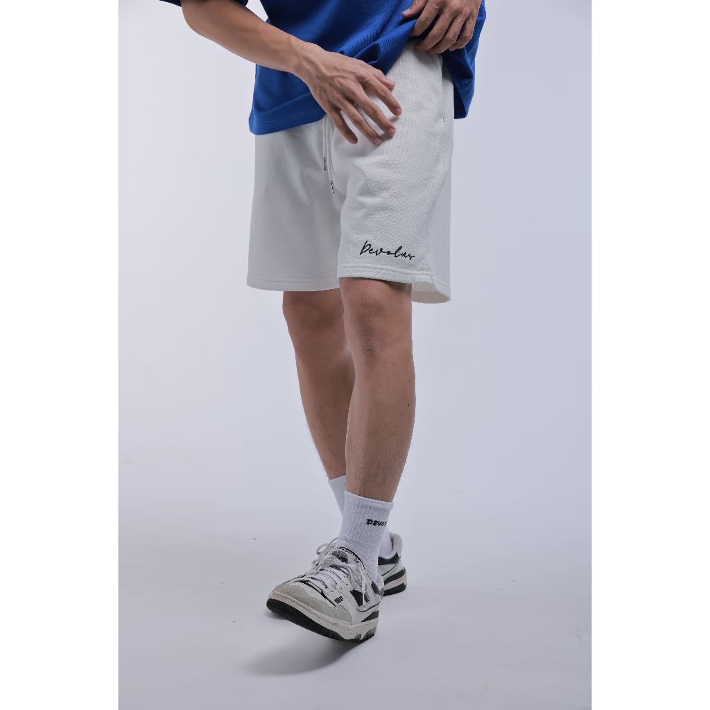 Quần short Devotus Local Brand Unisex Signature Fullbox Q001 Thêu logo