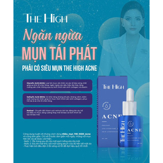 Tinh Chất Chấm Mụn Mờ Thâm The High Acne 5ml