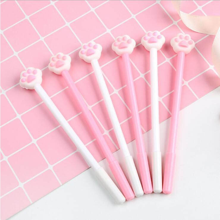 Bút bi mực đen hình bàn chân mèo dễ thương cute TooYoo BK00284