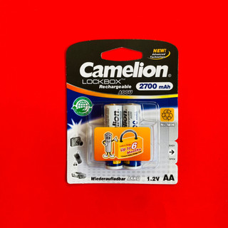 Pin sạc Camelion các loại tiểu AA / đũa AAA / vuông  9V