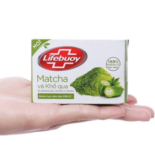[HÀNG MỚI] Xà bông Lifebouy Matcha và Khổ Qua Detox (90g) (125g) thiên nhiên