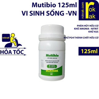 MULTIBIO MỚI / Extra Bio 125ml Extrabio vi sinh tươi cho lọc hồ thủy sinh cá cảnh