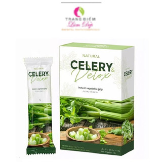 Thạch cần tây giảm cân natural celery nhật bản hộp 20 gói