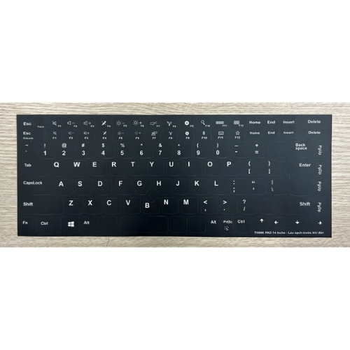 Miếng dán bàn phím US cho Laptop Nhật - Japan THINKPAD . Chất Lượng Cao, siêu khít theo dòng máy.
