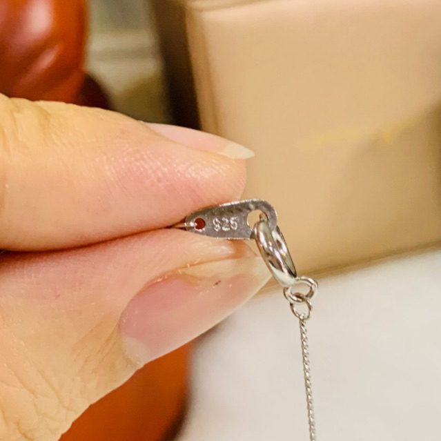 Dây chuyền đ.á To.paz tự nhiên trắng trong