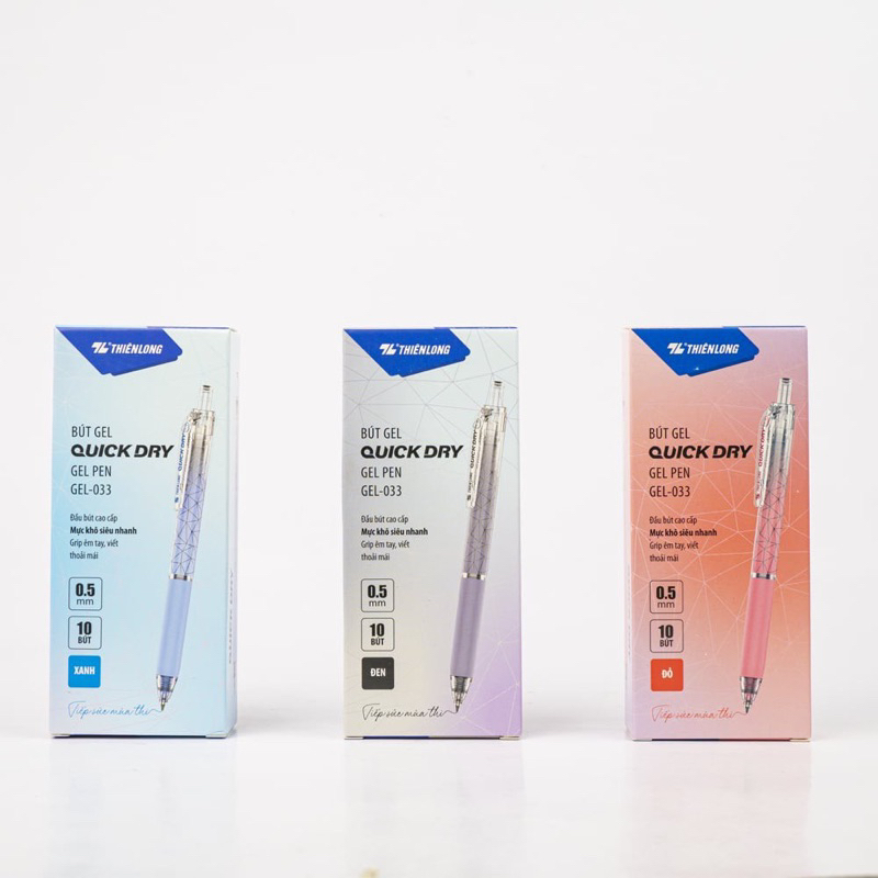 Bút Gel Thiên Long Gel-033 - Mẫu mới