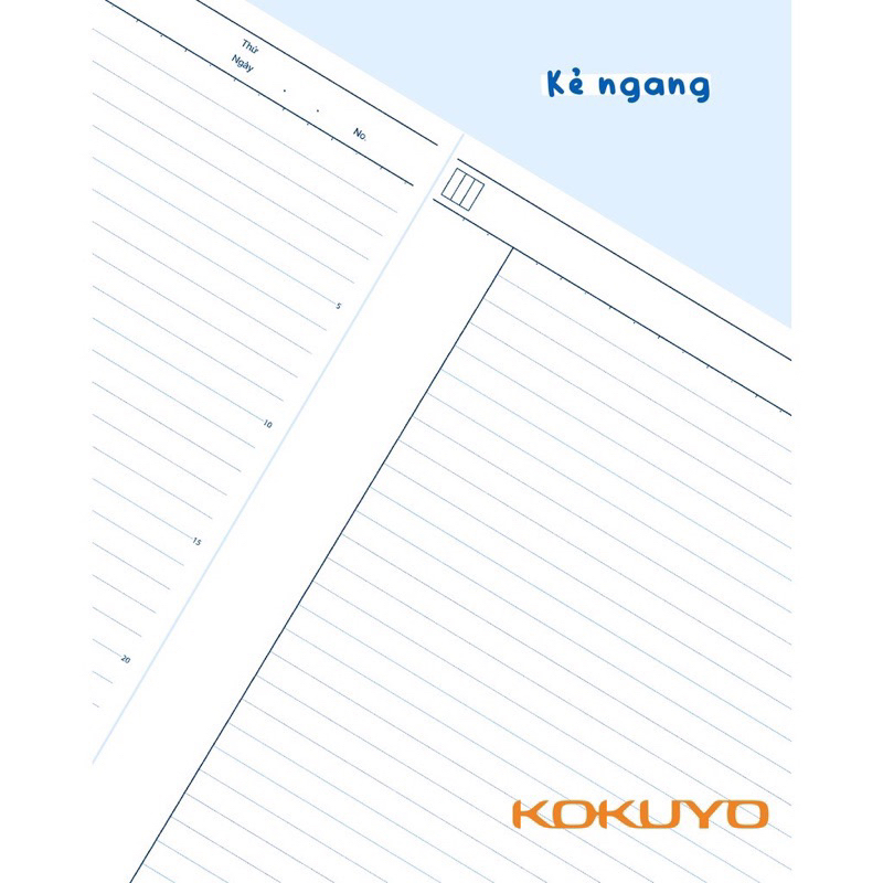 Vở kẻ ngang Campus 120 trang B5 _Healing