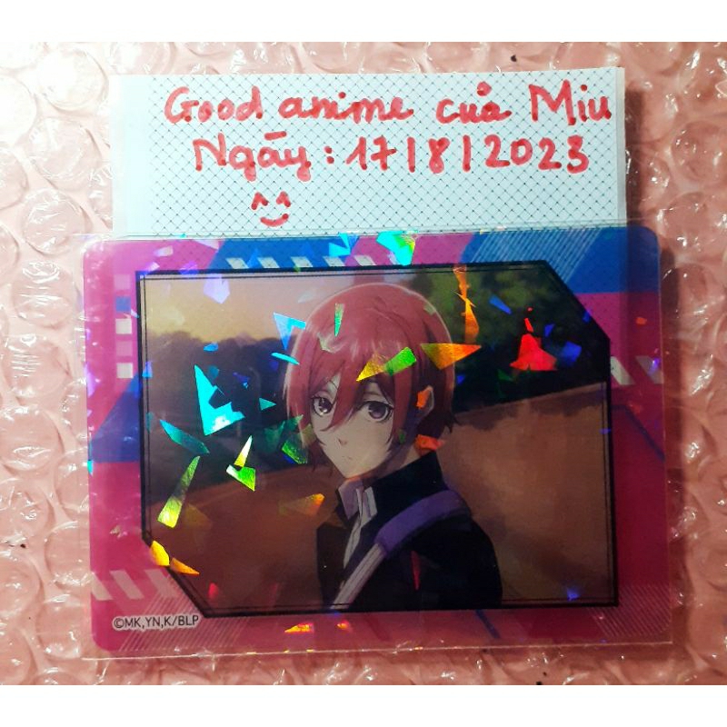 CARD CLEAR BLUE LOCK VOL 3