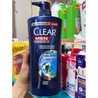 Dầu gội clear men 900g