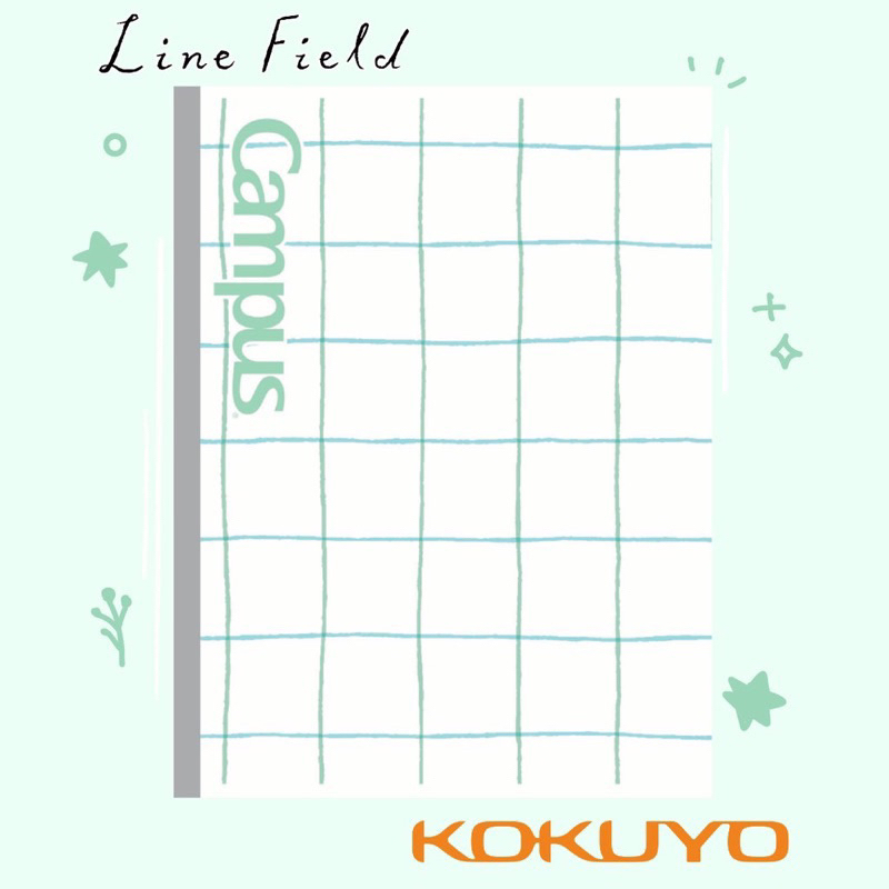 Vở kẻ ngang có chấm Campus 80 trang _Line Field
