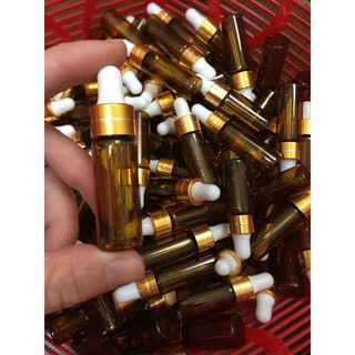 Lọ triết bóp 5ml màu nâu (mỏng)