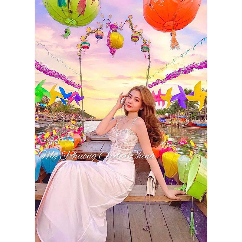 𝑯𝑨̀𝑵𝑮 𝑪𝑶́ 𝑺𝑨̆̃𝑵  Váy lụa 2s ren Z4R4