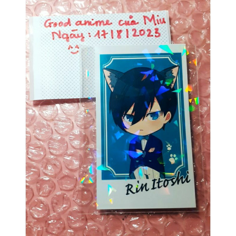 CARD POLA BLUE LOCK RIN MÈO