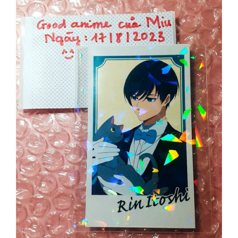 CARD POLA BLUE LOCK RIN MÈO